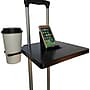 goDesk 0.88" x 10" ABS Plastic & Steel Attachable Luggage Desk Stand, Black (YGD3)~#|#~C440E994-82EF-4B61-9BF00ADE45098BF2_sc7