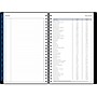 2025 Blue Sky 5" x 8" Weekly & Monthly Appointment Book, Plastic Cover, Solid Black (150845)~#|#~C44931C6-5E67-4651-B63AE7A2613D77C2_sc7