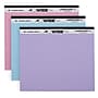 Roaring Spring WIDE Landscape Notepad, College Ruled, 11" x 9.5", Assorted Colors, 40 Sheets, 3/Pack (74535)~#|#~C44A85DC-8094-4C00-B306ECE1A05765C3_sc7