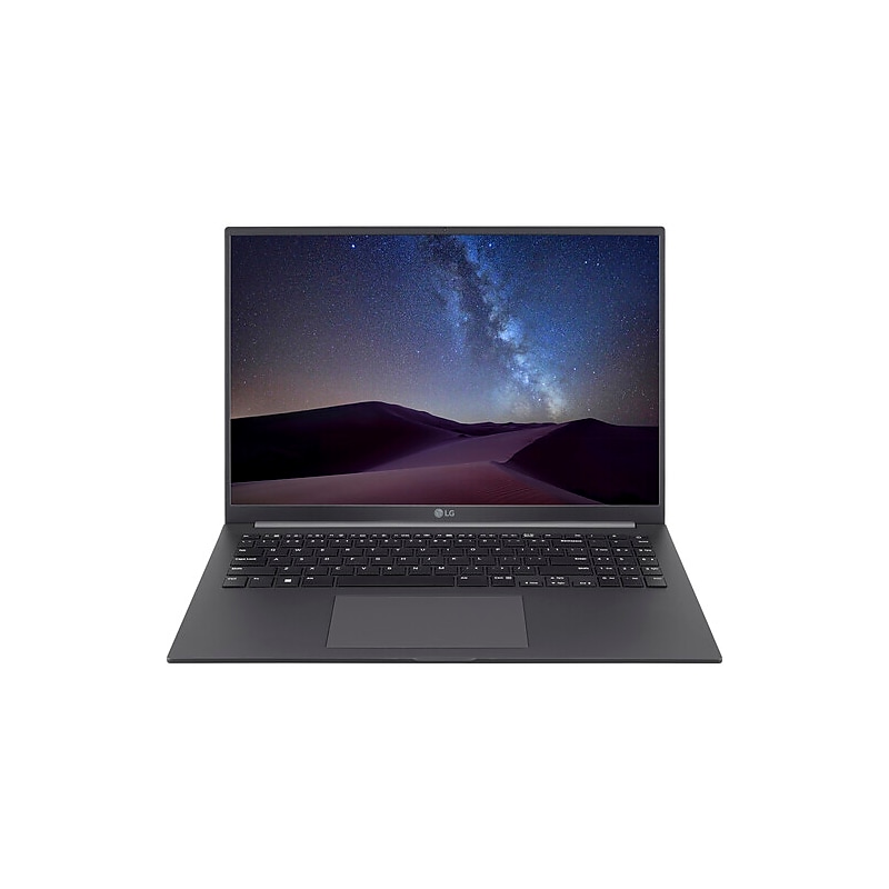 LG UltraPC 16" Laptop, AMD Ryzen 5, 16GB RAM, 512GB SSD, Backlit Keyboard, 12 Hour Battery, Windows 11 Home (16U70R-N.APC5U1) image 1
