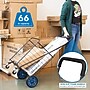 Mount-It! Small Rolling Utility Shopping Cart, Holds Up to 66 lbs., Black (MI-907S)~#|#~C44DB71B-02D5-4D81-8F5DEFDDEEE697B3_sc7