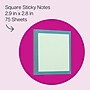Post-it Square Notes, Blue, 2.9" x 2.9", 75 Sheets/Pad (SPE-33-2)~#|#~C459FD9D-7A2D-429F-B182AB265FC93F34_sc7