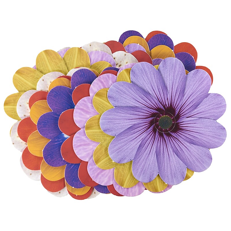 Roylco Take-Home Weaving Flowers, 16/Pack (R-15625) image 1