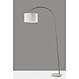 Adesso Chrystie 83.5"H Antique Brass Floor Lamp with Drum Shade (4053-21)~#|#~C45FFE35-4482-44A0-87C88C9EBFE1800B_sc7
