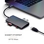 Satechi Type-C Multi-Port Adapter 4K Universal Docking Station, Space Gray (ST-TCMA2M)~#|#~C461586F-E0BE-426E-90CC95B111AC506D_sc7