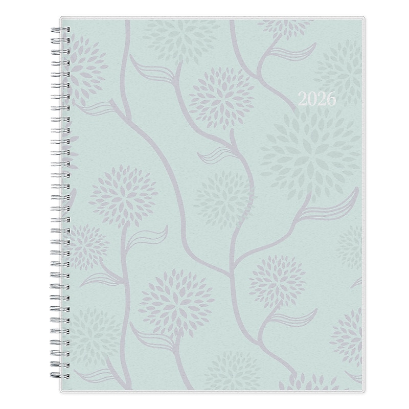 2026 Blue Sky Ru Du Flore 8.5" x 11"  Weekly & Monthly Planner, Plastic Cover, Multicolored (101602-26) image 1