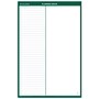 2026 AT-A-GLANCE 24" x 36" Yearly Dry Erase Wall Calendar, Reversible, White/Green (PM210-28-26)~#|#~C464AEE7-F667-4A3A-A1B7BB143A5766D3_sc7