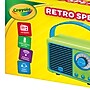 Crayola Retro Wireless Bluetooth Portable Rechargeable Speaker with FM Radio, TWS & USB/microSD/Aux, Green (CBT110GRN)~#|#~C46A2E1B-4A98-4FBD-910181B230C52641_sc7