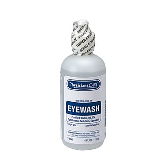 First Aid Only® PhysiciansCare® SmartCompliance® Refill Eyewash, 4 oz. (FAE-7016)