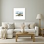 Amanti Art Coastal Serenity - Dunes and Sea by PI Studio Wood Framed Wall Art Print, 33"W x 33"H (A426710406115)~#|#~C4712E6E-7AE9-444A-900BDA5F55EE93E3_sc7