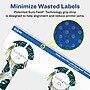 Avery Laser/Inkjet Decorative Edge Multipurpose Labels, 1-1/2" x 4", Clear, 80/Pack (94116)~#|#~C472B702-25C5-472F-B6CD4CC404036F19_sc7