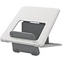 Fellowes Breyta Collection 9.25" x 10.55" Adjustable Plastic Laptop Stands, White (100098501)~#|#~C476E352-BDF8-49EE-AA3316A359A8D84D_sc7
