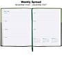 2027 Excello Brands 8" x 10" Weekly & Monthly Standard Planner, Paperboard Cover, Green/Black (PKT-CY27-810-GN)~#|#~C47DF70E-A764-4665-A789FB32B06128D7_sc7