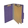Medical Arts Press Pressboard Classification Folder, 2 Dividers, 2" Expansion, Legal Size, Purple, 10/Box (DV-T52-26-3PRP)~#|#~C4802019-8285-4428-B79C3A128AECAC1B_sc7