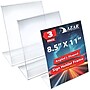 Azar Document Holder, Desktop/Countertop, Rear Loading Plastic, 3/Pack (112430-3PK)~#|#~C4810E49-6F9F-4654-8A08D7B178F69522_sc7