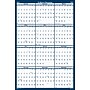 2027 House of Doolittle 32" x 48" Yearly Dry Erase Wall Calendar, Reversible, Blue (3961-27)~#|#~C482B614-81A7-449F-9916BC35400809C6_sc7