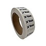 Nahanco 34" Waist Plastic Size Marker, Clear/Black/White, 250/Roll (DSM-476)~#|#~C48795A8-E326-4939-93060BB412DF3F77_sc7