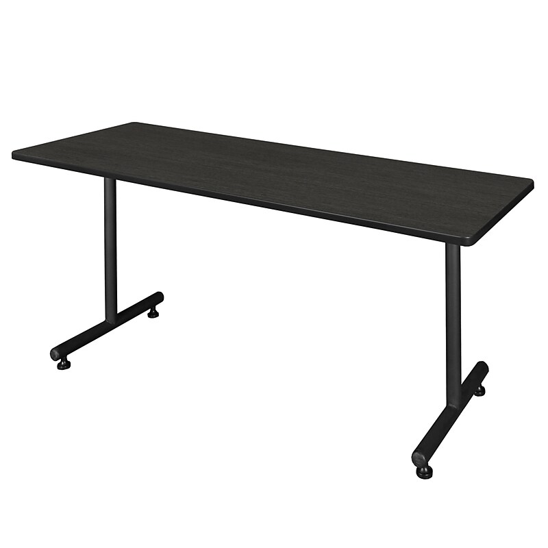 Regency Kobe 72"W x 30"D Training Room Table, Laminate, Ash Grey (MKTRCT7230AG) image 1