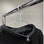 Nahanco 16 1/2" Brushed Aluminum Notched Hanger, 100/Box (8401N)~#|#~C4937492-D97D-4014-BAE25385AC5257AD_sc7