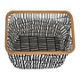 Household Essentials Krush Collapsible Laundry Hamper, Bamboo, Black/White (2274-1)~#|#~C49625CE-0E4C-4E40-87B4E24CCEA4FDC8_sc7