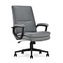 Serta Comfort Modern Ergonomic Bonded Leather Swivel Executive Chair, Gray (CHR10132C)~#|#~C49924A4-1AB1-43C9-BE7B3AA982B30D6A_sc7