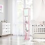 Simple Designs Etagere Organizer 62.5" Floor Lamp with Rectangular Shade, Light Pink (LF1037-LPK-CCLB)~#|#~C4A1E71B-FD56-4781-BA1FFE6AFEDB8509_sc7