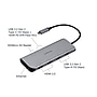 Targus USB-C Alt. Mode Dual HDMI 4K Mobile Dock with 140W EPR Pass-Thru & SD Reader, Silver (DOCK403GL)~#|#~C4A34505-FBE9-4CE6-ACCA14D5FA0D0C54_sc7
