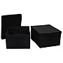 Household Essentials Extra Large Stackable Folding Fabric Storage Bin, 10" x 16"x 19", 52.64 Qt., Black, 2/Pack (7615-1)~#|#~C4A77C09-0DB1-4EC2-8C5DAE3738916DA8_sc7