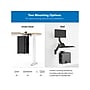 Mount-It! Steel CPU Rotating Heavy-Duty Under-Desk/Wall Mount, Matte Black (MI-7170)~#|#~C4A9110A-8CC5-4CE5-9DA231DD1C182EA1_sc7