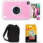KODAK Printomatic+ Instant Print Digital Camera Starter Bundle, Pink~#|#~C4ABDE67-76D7-46FE-9B41B523DEF2AFAE_sc7