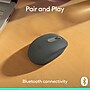 Logitech M196 Wireless Ambidextrous Optical Bluetooth & USB Mouse, Graphite (910-007456)~#|#~C4B2A31F-0E84-4D18-95F7059A2DCCD665_sc7