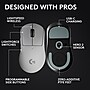 Logitech Pro X Superlight 2 Dex Wireless Ambidextrous Optical Gaming Mouse, White (910-007363)~#|#~C4BDD68E-B98E-4AD7-9527F1365D821EC6_sc7