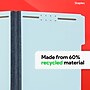 Staples® 60% Recycled Pressboard Classification Folder, 2" Expansion, Letter Size, Light Blue, 25/Box (ST384868/384868)~#|#~C4C71BAB-2618-4CAE-9D27473B8C007219_sc7
