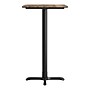 Flash Furniture TopGuard Rectangle Wood Dining Table with X-Base, 30" x 24", Natural/Black Base (ST2430NATT2222B)~#|#~C4D3F183-CFA7-4137-B0B5910AB7237A76_sc7