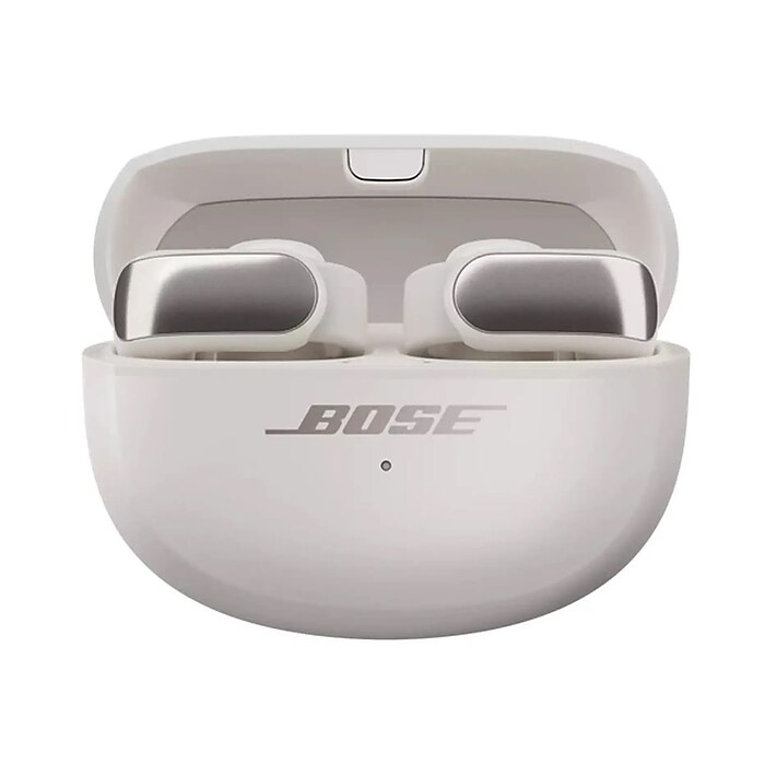 Bose Ultra Open Wireless Open-Ear Headphones, Bluetooth, White