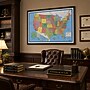 SwiftMaps USA Wall Map 24" x 36" Classic Elite Laminated Edition (SM US CL EL 24L)~#|#~C4D8EB33-DA9C-4A50-BF0E4BD52BC9663F_sc7