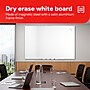 TRU RED™ Magnetic Steel Dry Erase Board, Satin Frame, 6' x 4' (TR61177)~#|#~C4D9AE38-6C3F-40B2-9F9030A0514C8BF1_sc7