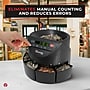 Cassida C100 Coin Sorter, 4 Compartments, Black (C100)~#|#~C4DCF8FC-CDF1-41CF-B3F40D9467900A49_sc7