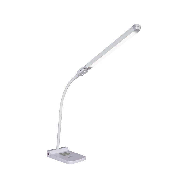 OttLite Wellness Swivel LED Desk Lamp, 25", White (CSN0800W) image 1