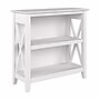 Bush Furniture Key West 30"H 2-Shelf Bookcase with Adjustable Shelf, Pure White Oak (KWB124WT-03)~#|#~C4E2A891-EA11-46ED-AB6CFD584DA6C163_sc7