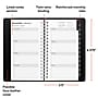 2027 Staples 3.5" x 6.38" Weekly & Monthly Planner, Faux Leather Cover, Assorted Colors (ST16270-27)~#|#~C4EBC998-00C7-43C9-B830F87A53AB5D85_sc7