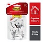 Command Small Wire Toggle Hooks, 0.5 lb., White, 28/Pack (17067-MPESBU)~#|#~C4ECD2F8-C432-48F8-9734623469941E07_sc7