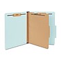 Staples® 60% Recycled Pressboard Classification Folder, 1-Dividers, 2" Expansion, Letter Size, Light Blue, 5/Pack~#|#~C4F17C25-01CF-4562-862E757EDF86B963_sc7