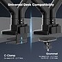 FlexiSpot MA9 Premium Dual Monitor Mount, Up to 49" Monitors Black (MA9-D-DP-US)~#|#~C4F7FED7-B338-453D-9A13226A8D8A682A_sc7
