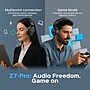 Treblab Z7-Pro Hybrid Wireless Active Noise Canceling Over-Ear Headphones, Bluetooth, Black~#|#~C5021DDB-6BF3-446E-836BC9142FEEE4BD_sc7
