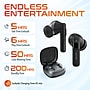 Delton T50 True Wireless Noise Canceling Bluetooth Earbuds, Black (DHBT50)~#|#~C506854D-6997-4FAE-9FAFE7FA9E3446DB_sc7