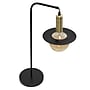 Lalia Home Studio Loft Oslo 24" LED Table Lamp, Matte Black/Antique Brass Plated (LHT-4002-BK)~#|#~C50A5233-C469-42B6-AE7F63C987801886_sc7