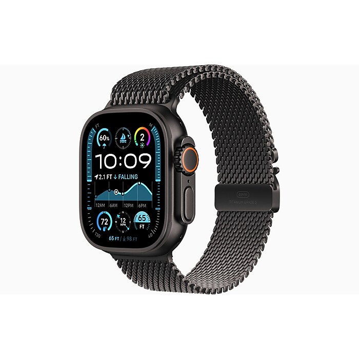 Apple Watch Ultra 2, GPS + Cellular, 49mm, Black Titanium Case
