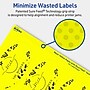 Avery Laser/Inkjet Oval Multipurpose Labels, 4.25" x 2.5", Neon Yellow, 120/Pack (94058)~#|#~C51059AE-243B-4C19-87DCA785C4BEA049_sc7