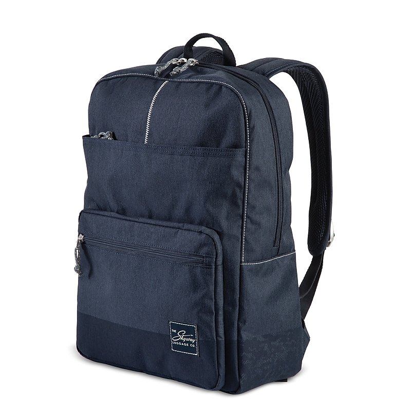 Skyway Luggage Rainier Simple Laptop Compatible Backpack, Tahoe Blue (505-15-457-BKP) image 1